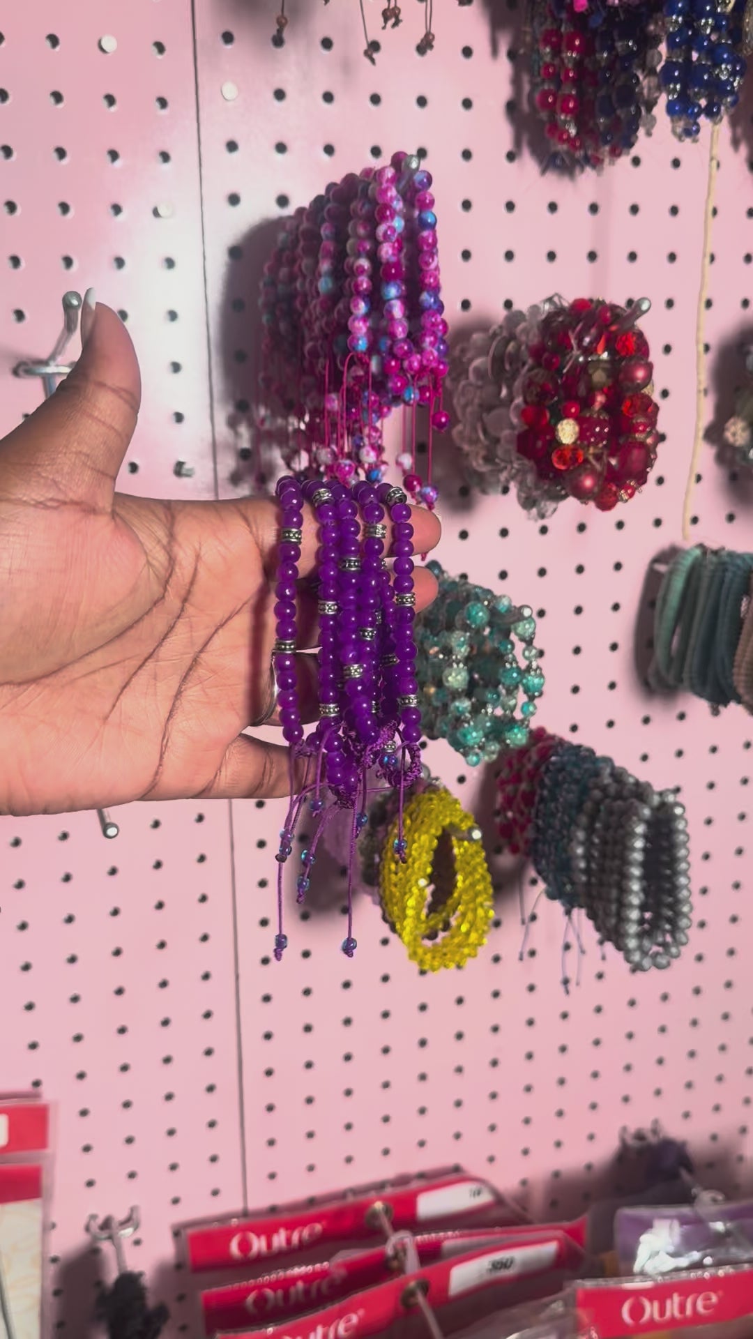 Violet Luxe Adjustable Bracelet